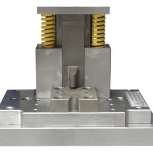Slotted hole punch tool front view