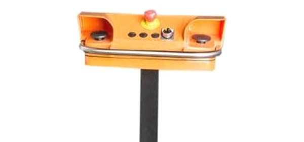 Two hang push button controls