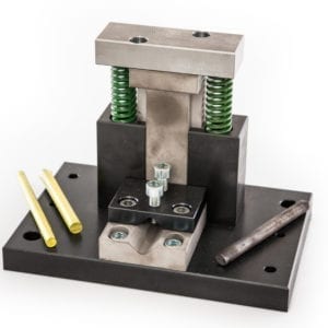 Rod cutter tool for workshop press