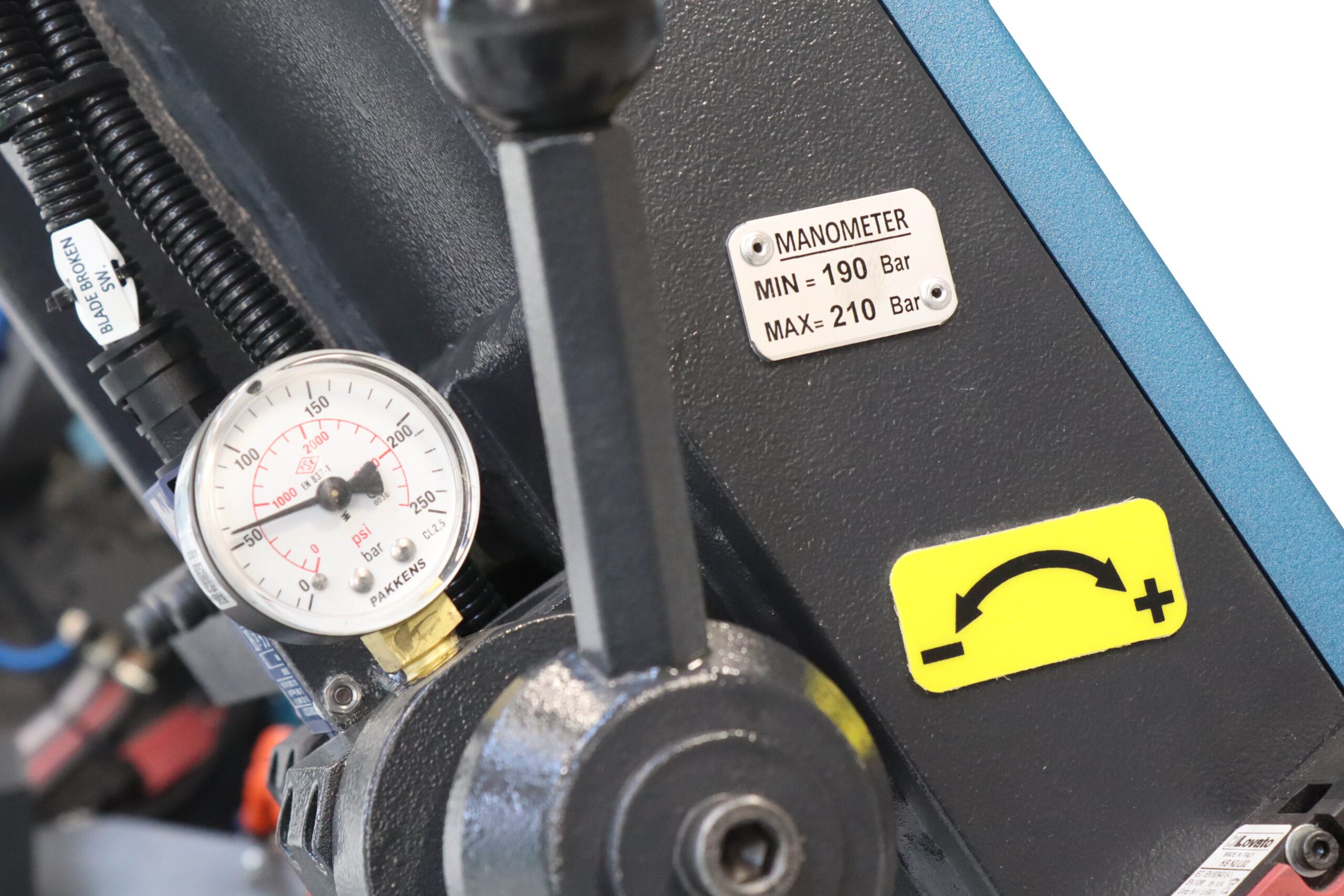 Scantool BE320E Auto Bandsaw Blade tension device