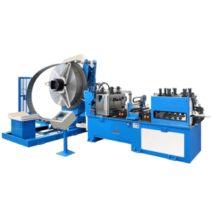 Image of a blue DEMAE-100 Coil Feeding Line from Lara