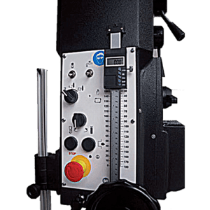 Digital Depth Control accessory for pillar drills, featuring digital readout for precise depth adjustments.