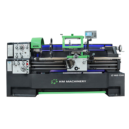 The LT 460/1500 Precision Metal Lathe with 460 mm Swing and 1500 mm Centres frontal view